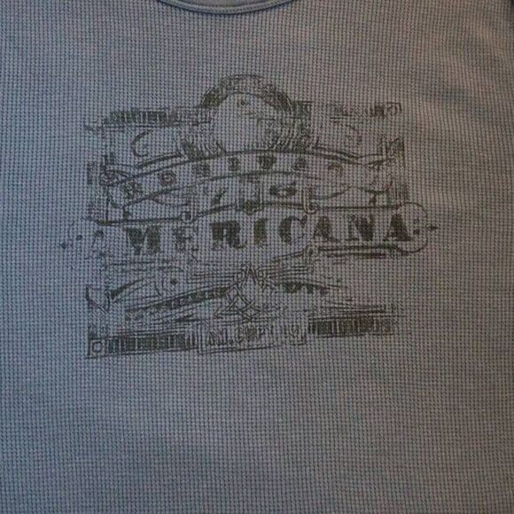 GHBASS Earth, Long-Sleeved Thermal Tee, Men's XL  Americana, acid washed Graphic - Picture 1 of 7